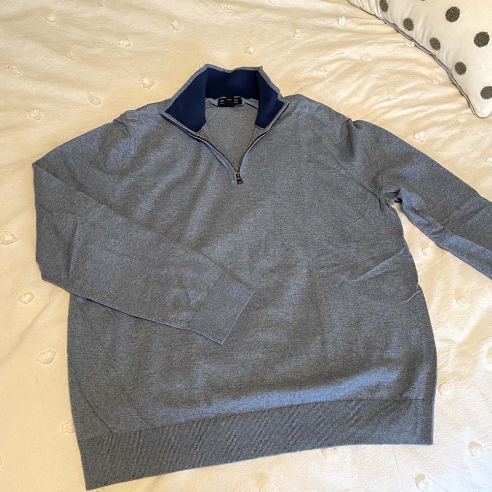 BOGO FREE- Banana Republic Quarter Zip Sweater